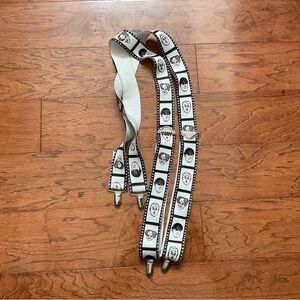 Vintage 3 Stooges Film Strip Suspenders Larry Moe Curly Adjustable Norman Maurer